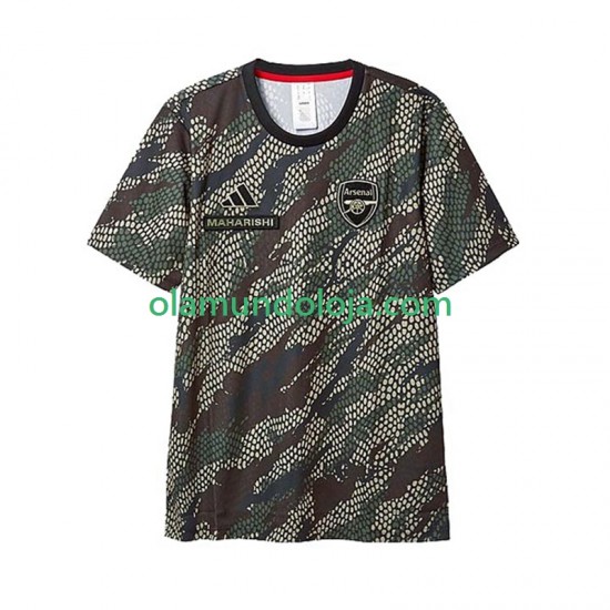 Camisola Arsenal Maharishi Homem Equipamento Primeiro 2024-2025 Manga Curta